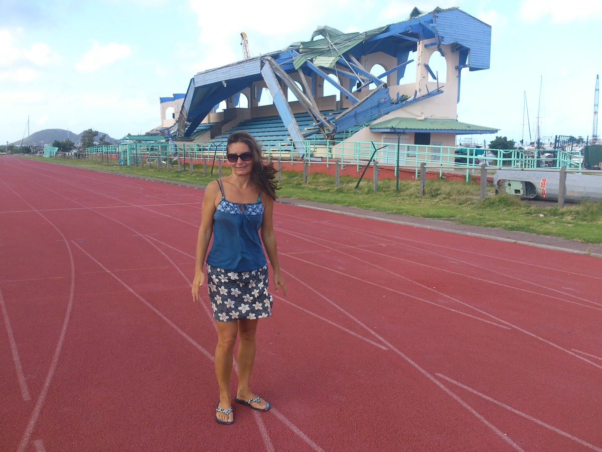 sportpalya Irma hurrikan